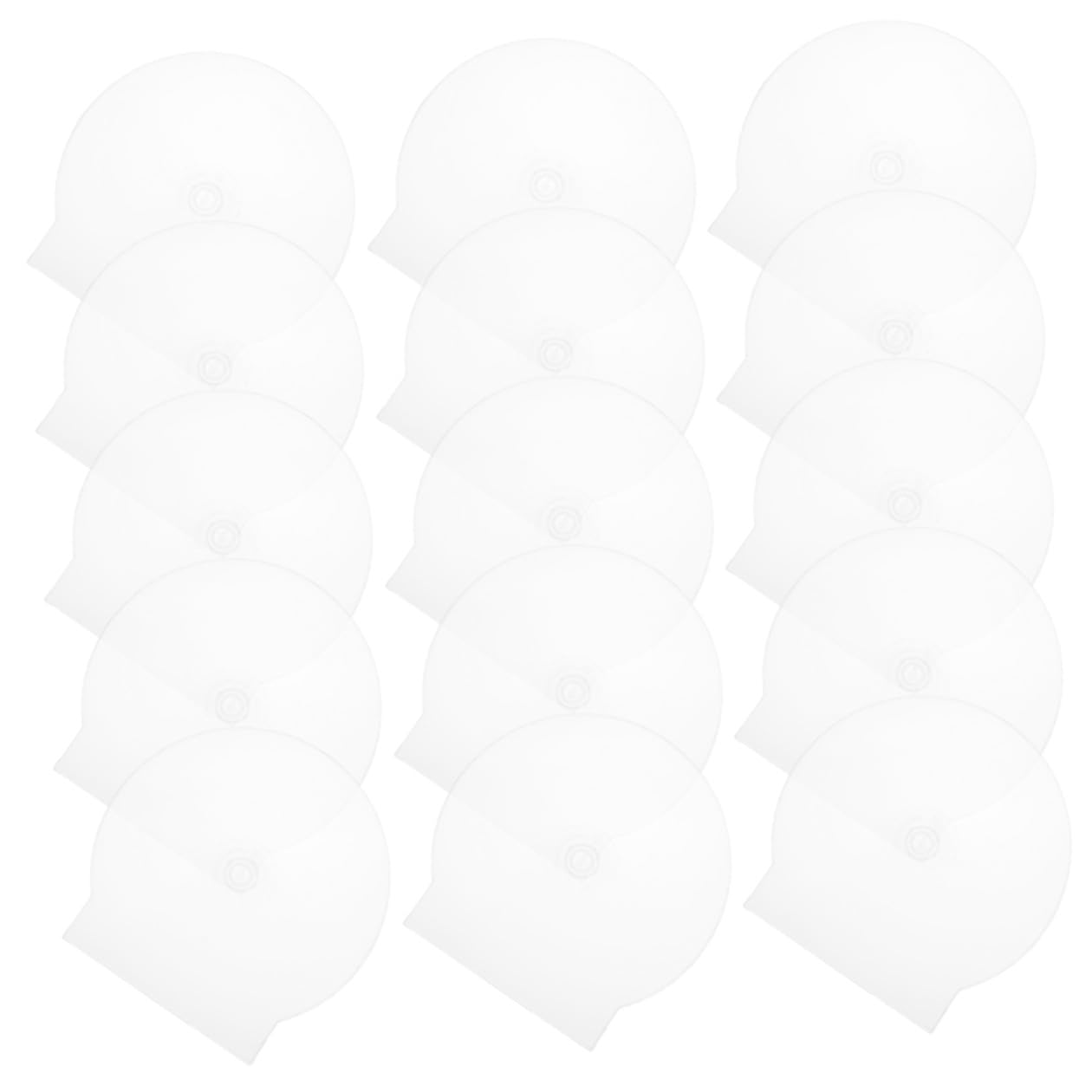 NOLITOY 50 pezzi Custodie CD Trasparenti in Plastica Resistente Scatole per Archiviazione e Protezione CD Dvd Custodie Leggere e Compatte per Conservazione Sicura Dischi