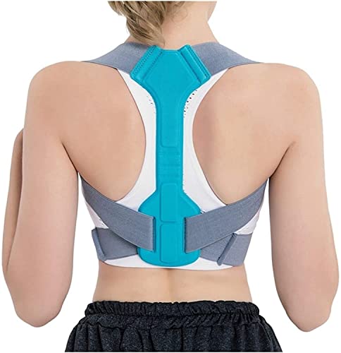 Correction de posture lombaire avec cette ceinture arrière réglable bleue taille L