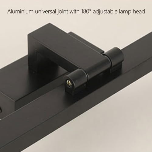 Lámpara de pared orientable 180° con sensor de movimiento para espejo 4
