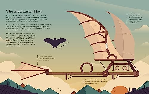 Leonardo da Vinci's Life of Invention: A stunningly illustrated children's book on da Vinci's life, inventions, art and genius - Image 4
