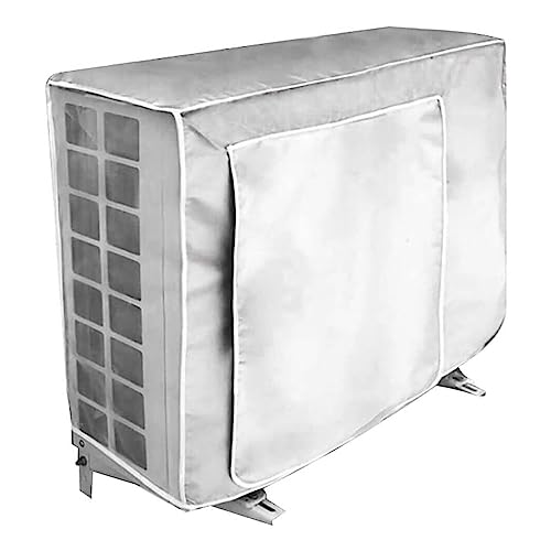 Couvercle AC pour unité extérieure, Couverture d&rsquo;unités de climatiseur d&rsquo;isolation thermique, Air Conditioner Essentials Home Supplies pour la neige, la poussière, la pluie, les feuilles, la Skuda