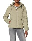 gefütterte steppjacke der marke edc für kalte wintertage