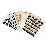 ewtshop® 240 Fotoecken im Set, selbstklebend, 5 Farben, Fotoklebeecken für DIY-Projekte, Fotoalben oder Erinnerungsbuch