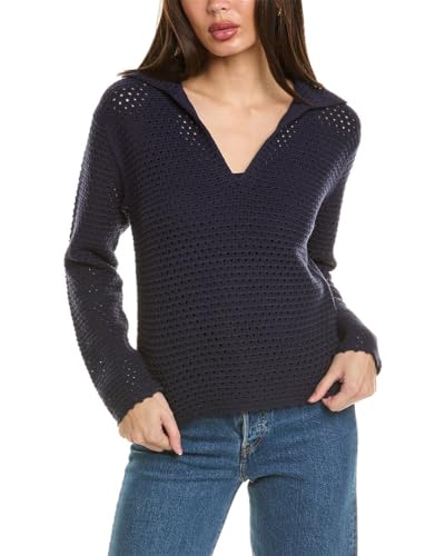 Image of Vince Women's Textured Baja Pullover