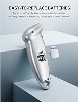 AstroAI Digital Tire Pressure Gauge 0-150PSI Calibrated to ANSI B40.7 +/-1PSI, Accurate in 0.1 Increments, 4 Pressure Measurements for Car Truck Bicycle with Backlight LCD, Silver — image 8