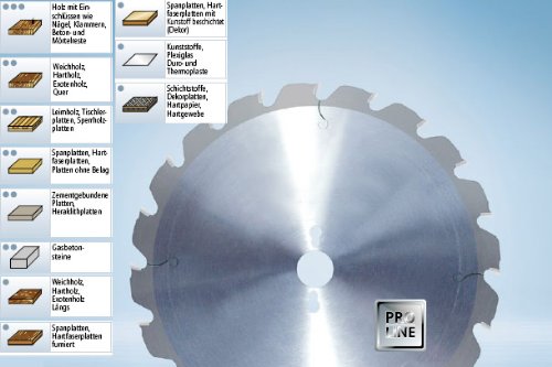 Bausägeblatt brennholzsägeblatt carbure, 350 x 30 mm 54 dents Cover