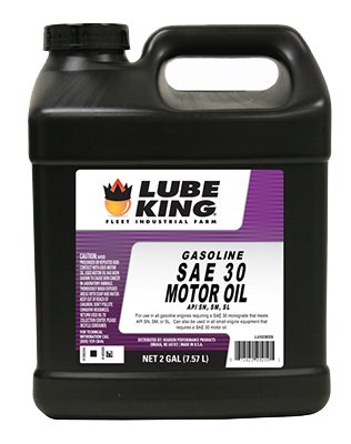 Aceite para motor gasolina 30W, 2 gal, pack de 3