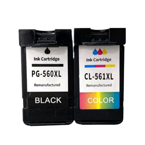 Cartouche d'encre PG 560 CL 561 résolvant les problèmes d'impression sur la série TS5350