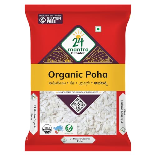 24 Mantra Organic Thin Poha (500 G (Pack Of 1))