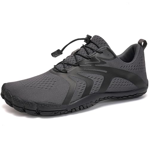Image of WateLves Water Shoes Men Women Beach Barefoot Aqua Socks Breathable Wide Swim Outdoor Walking Anti Slip Pool Shoes for Hiking Kayaking Diving Surfing