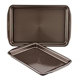 Circulon 47107 2 Piece Baking Sheet, Chocolate