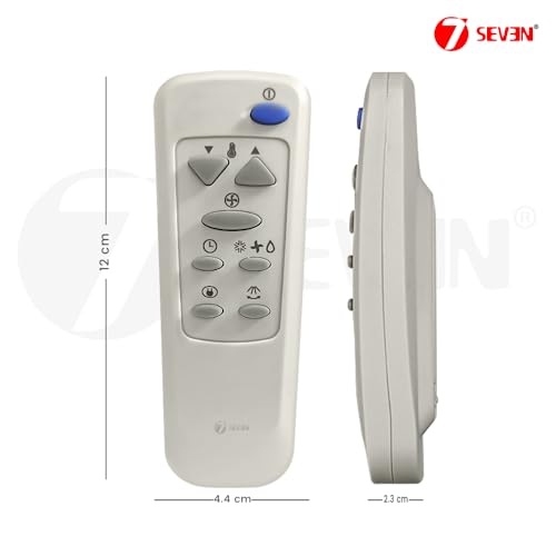 Image of 7SEVEN Compatible AC Remote Control for LG Split and Window Air Conditioner, Match Keys Exactly with Original 65 AC Remote Before Placing Order