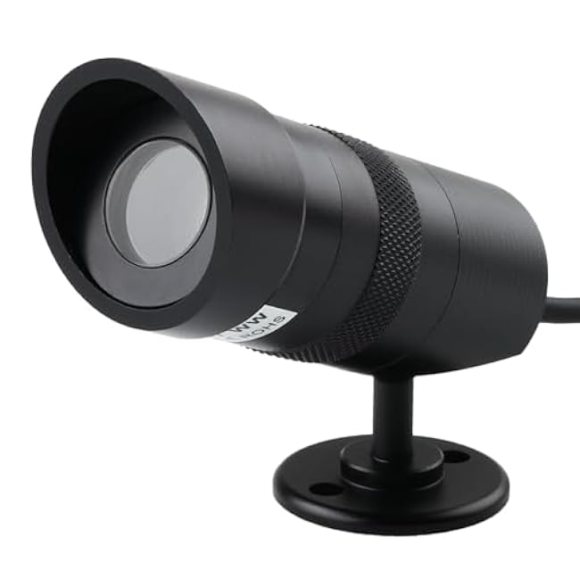 LED Landscape Spotlights- Mini Anti-Glare, 3W 12V-24V DC, IP67 Waterproof Garden Lights,Outdoor Decorative Lamps,Warm White 3000K, Black