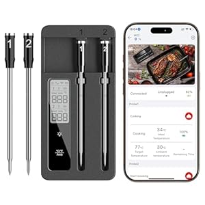 Smart Wireless Meat Thermometer wit...