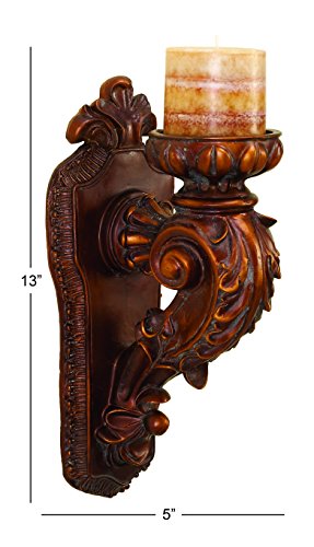 Deco 79 73350 Polystone Solid Wall Sconce thumb #6