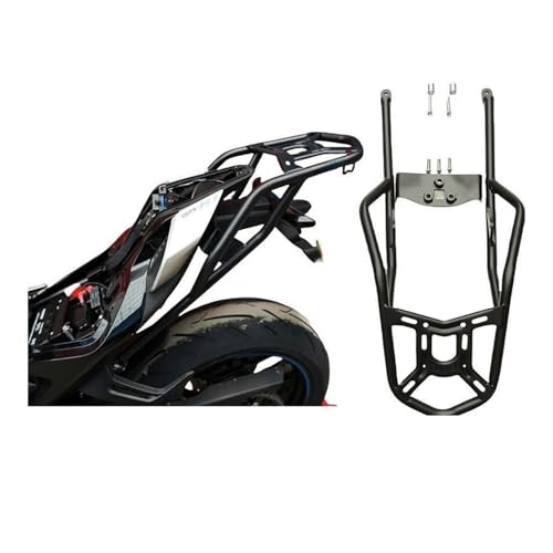Porte-bagages moto en acier carbone pour CFMOTO 675SR-R et 675SR