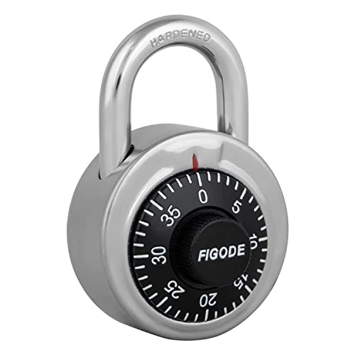 Figode Locker Lock, Heavy Duty Combination Lock, Black Dial, Each Lock With Different Code, Keyless Padlock, Great For School, Employee, Gym&Sports Locker, Case, Toolbox, Fence, Pack Of 120 #TOP2