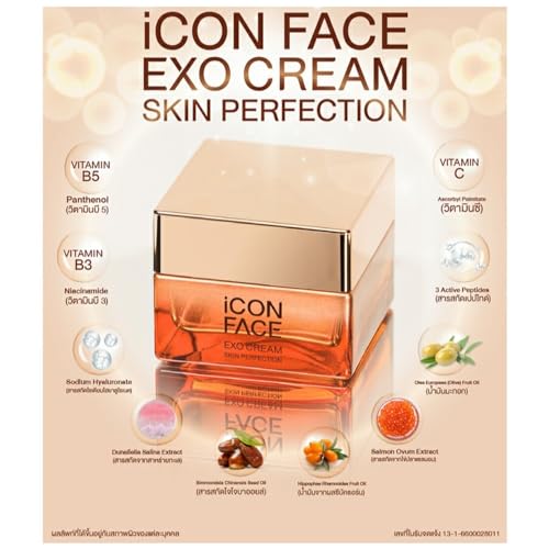 ICON-FACE-EXO-CREAM-SKIN-PERFECTION-WITH-STEM-CELLS-AND-SALMON-OVUM-EXTRACT-ANTI-AGING-CREAM-WRINKLE-Reduce-Wrinkle-Dark-Circle-Dry-Skins-Multi-Nutrients-Vitamin-B3-B5-C-50-ml