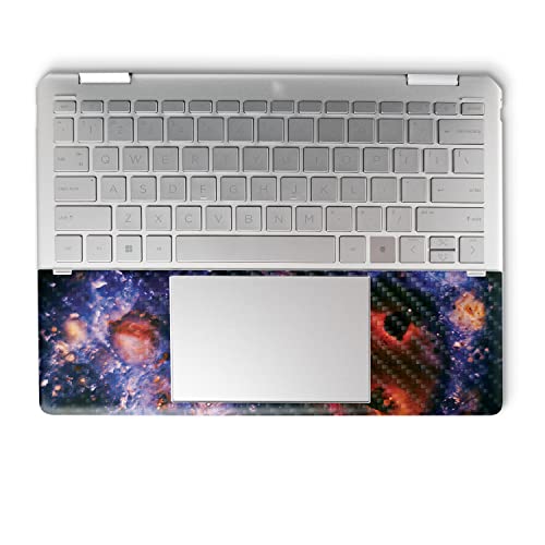 Image of MightySkins Carbon Fiber Skin Compatible with HP Spectre x360 14 inch (2022) Full Wrap Kit - Andromeda | Protective, Durable Textured Carbon Fiber Finish | Easy to Apply | Made in The USA