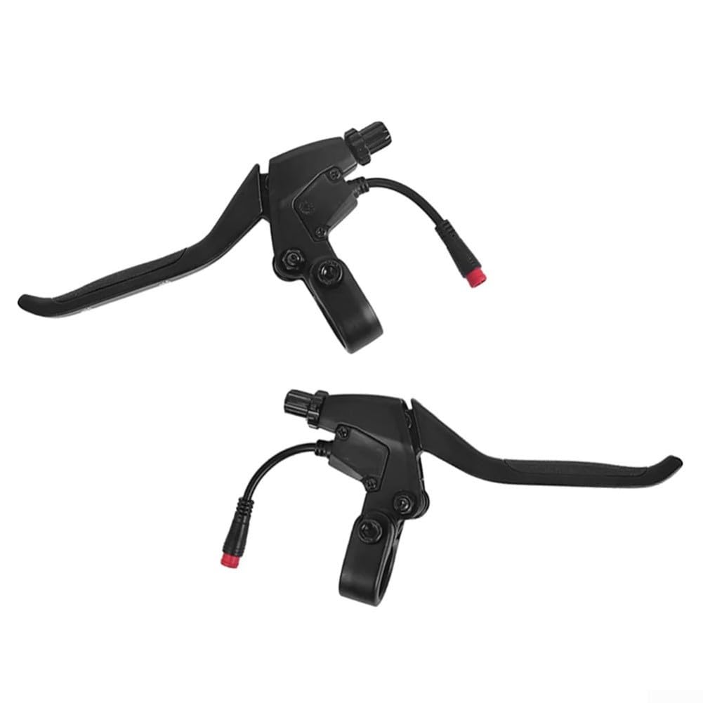 Electric Scooter Left/Right Brake Lever Set for Kukirin G2 Pro and G2 Max, ABS Brake Handle Set 2 Wires Left & Right Ergonomic Design(Right)