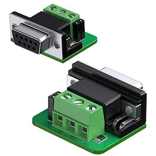 Image of Dual Channels USB to CAN Converter for Raspberry Pi5 /4 /Pi3B+ /Pi3 /Pi Zero(W) /Jetson Nano /Tinker Board /Any SBCs /Desktop /Laptop Support Windows Linux Mac OS Android Venus OS