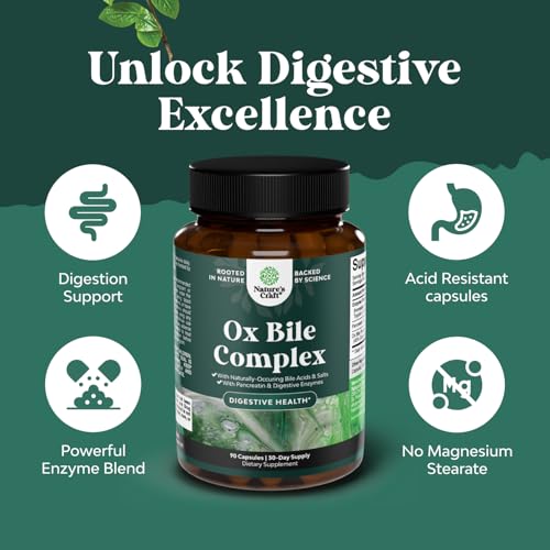 Natures Craft Ox Bile Complex with Enzymes