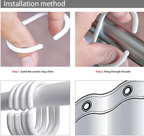 Lshymn Green Transparent Shower Curtain Liner 71X71 Inches,Eva Shower Curtain Liner 3D Clear Bathroom Shower Curtains,Clear Eva Shower Liner For Shower Stall With Hooks Ylyzmn2 #TOP6