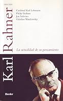 Karl Rahner: La actualidad de su pensamiento 8425423708 Book Cover