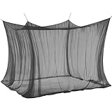 Mosquito Netting for Patio, Large Outdoor Mosquito Net for Camping, Patio, Porch, Yard, 10×8×10ft, Black