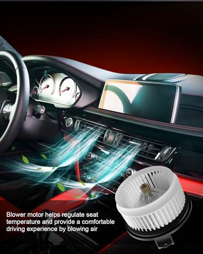 Image of AC Heater Blower Motor Fit for Toyota Corolla 2009-2019 for Toyota Prius 2010-2015 for Toyota Prius V 2012-2018, HVAC Blower Motor Assembly Replace# 87103-02210 700249