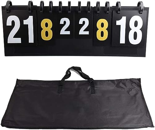 Marcador portátil de mesa con 6 dígitos y bolso