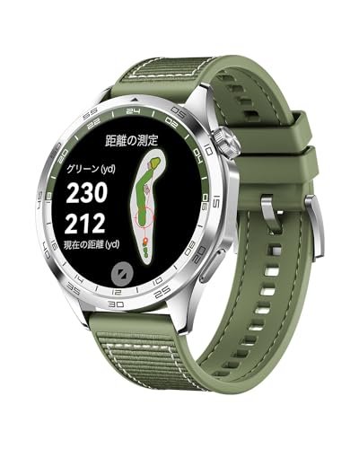 HUAWEI WATCH GT 4 46mm グリーン ゴルフナビ機能搭載 411M6upFoxL.jpg