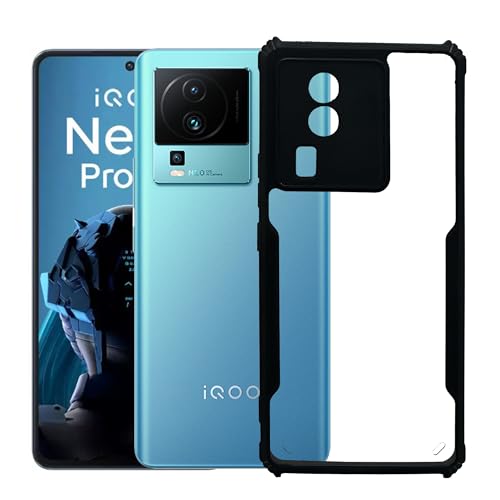 Amazon Basics Pro-Edge Case Compatible with iQOO Neo 7 / Neo 7 Pro 5G | Hybrid Material PC + TPU | Non Yellow - Pack of 1 (B0CZT3MSS8) Amazon Price History, Amazon Price Tracker