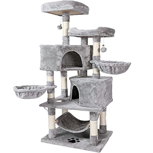 Negtte Cat Tree For Indoor Cats- Multi-Level Cat Tree For Big Cats -Cat Condo Big - Cat Climbing Tower-Pet Play House #TOP14