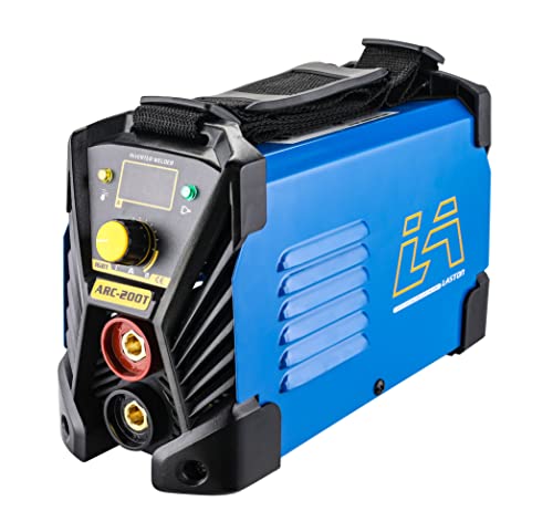 La Laston 110/220V Mma Welder,200T Arc Welder Machine Igbt Digital Display Lcd Hot Start Welder With Electrode Holder,Work Clamp, Input Power Adapter Cable And Brush #TOP4