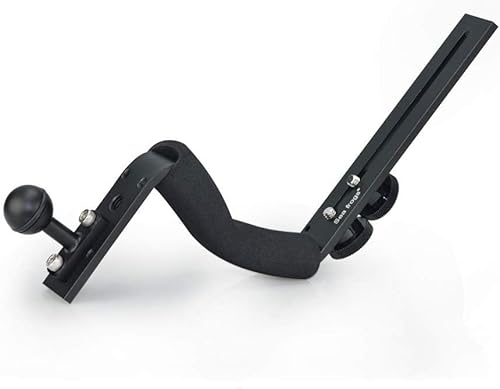 Miniatura 3 de Soporte de bandeja de mango de buceo, soporte portátil de un solo equilibrador estabilizador de mano para carcasas de cámara de agarre submarino