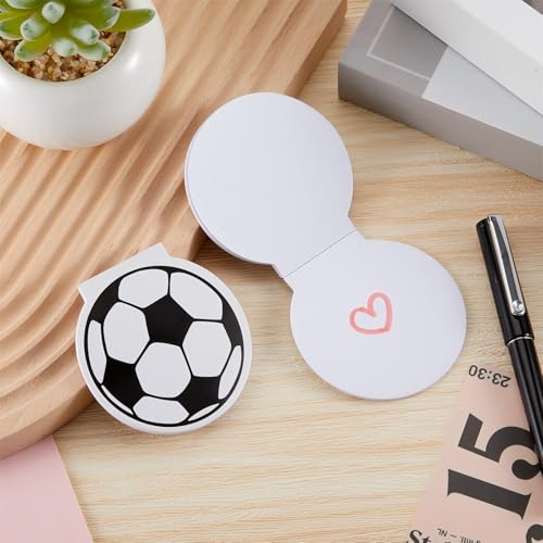 tinlade 24 pieces soccer mini notepads 315 inch sports notepads soccer football party favor sports party supplies for teacher classroom birthday student rewarding