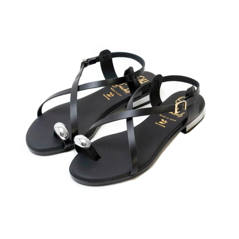 Oh! My Sandals Sandalias Planas Mujer 5863 Negro