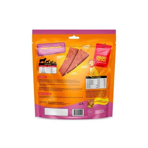Petisco Bifinho para Cães, Sabor Bacon, 500g