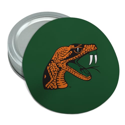 Graphics & More Florida A&M University Primary Logo Round Rubber Non-Slip Jar Gripper Lid Opener