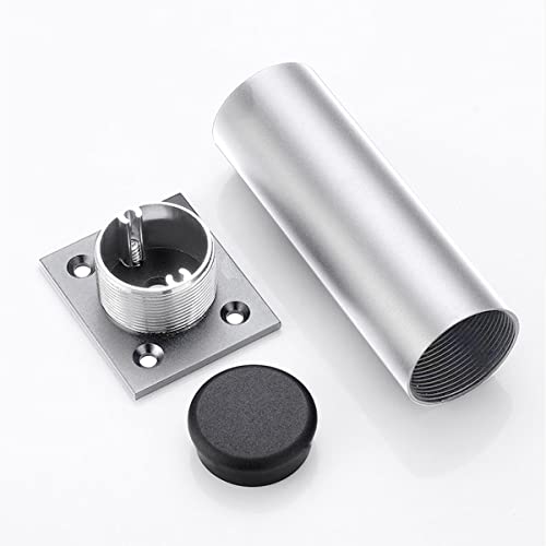 Rusoz 4Pcs Adjustable Furniture Legs,Metal Table Legs 100 mm Matt Sliver Aluminum Alloy Round Sofa Feet Replacement Adjustable Height 0-10 mm with Screws for Cabinet,Bed,and Wardrobe - Image 4