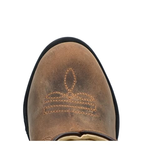Image of Smoky Mountain Boots Toddlers' Denver Western Boot, Brown Oil Distress, Medium, Size 8 US