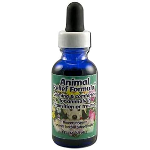 Flower Essence Services Animal Relief Formula Dropper Herbal Supplements, 1 Ounce Cover
