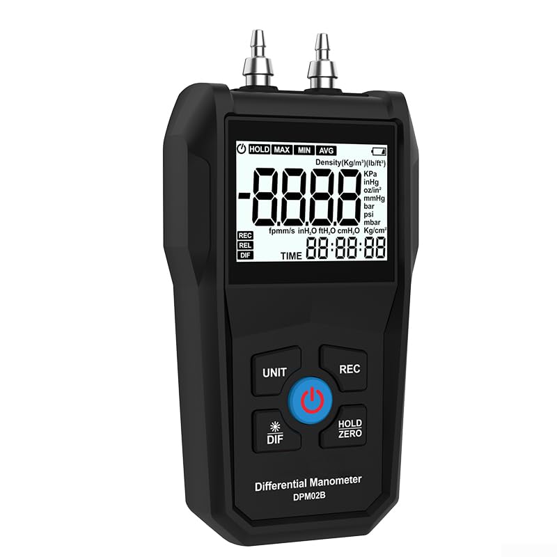 Manometro Differenziale Digitale DPM02B Precisione ±1%