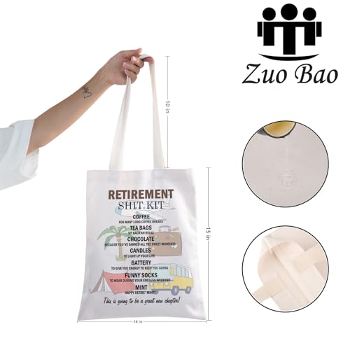 Zuo Bao Retired Life Gift Retirement Survival Kit Tote Bag Leaving Job Gift Colleague Leaving Employee Appreciation2