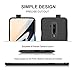 KuGi for Oneplus 7 Pro Case/Oneplus 7T Pro Case, Scratch Resistant & Anti Slip Grippy Soft TPU Case for Oneplus 7 Pro Phone (Black)