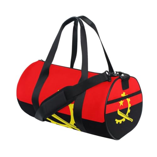 Bolsa de gimnasio de Angola ligera y redonda para equipaje 3