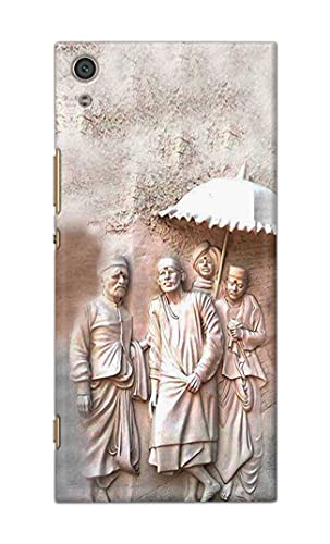 Image of PRINTFIDAA Printed Hard Back Cover Case for Sony Xperia XA1 Ultra Back Cover (Sai Baba) -1803