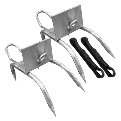 Zapatos trepadores, Pisos de trepador de árboles,Herramienta de Garra de Gato portátil - Pedal de la Rejilla de Seguridad Anti-Slip, Equipo de Zapatos con Polos, Equipo multipropósito para Deportes