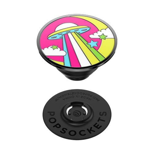 Image of ​​​​PopSockets Phone Grip with Expanding Kickstand, Adhesive Grip, Enamel Solar PopGrip - Sauced
